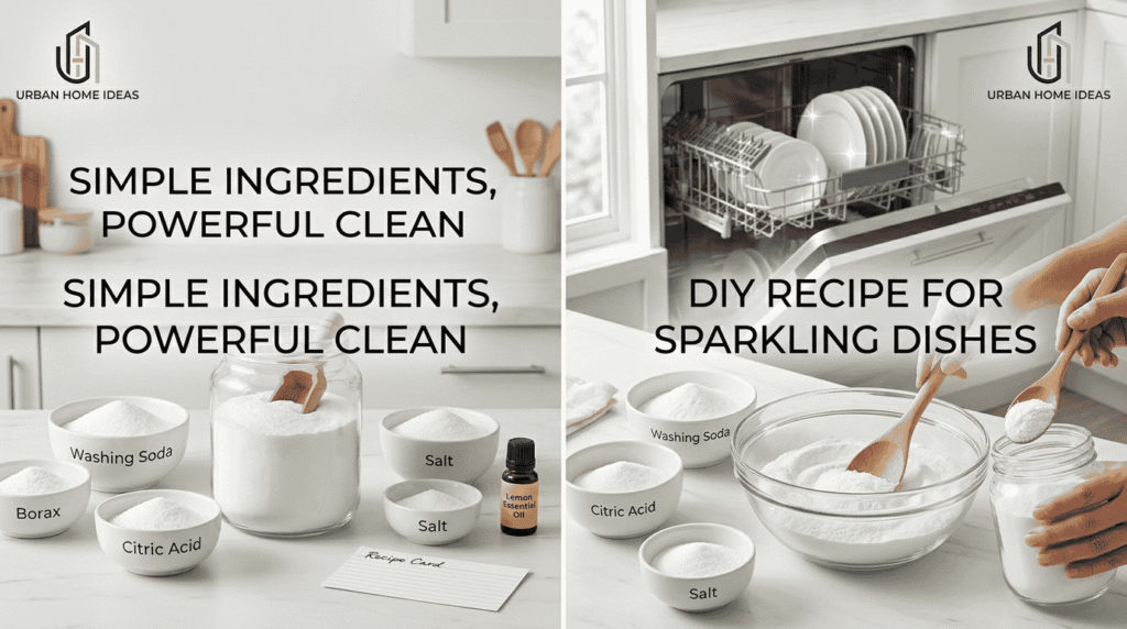 How to Make Dishwasher Detergent
