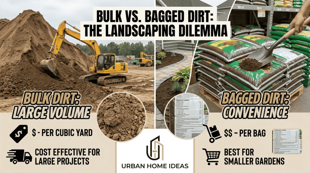 Bulk Vs. Bagged Dirt