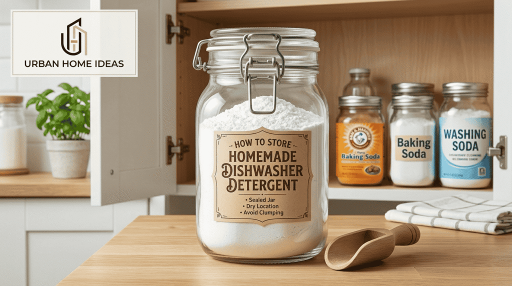 How to Make Dishwasher Detergent