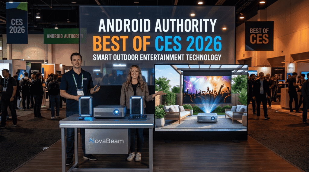 android authority best of ces 2026 Smart Outdoor Entertainment Technology
