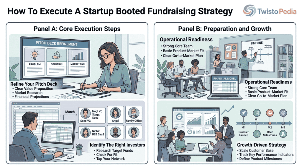 Startup Booted Fundraising Strategy