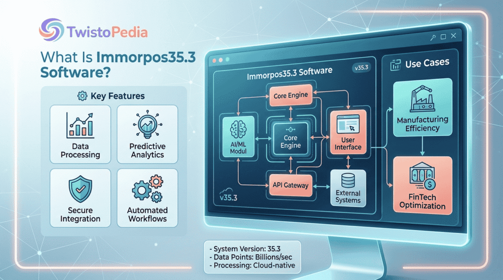 Benefits of Immorpos35.3 Software