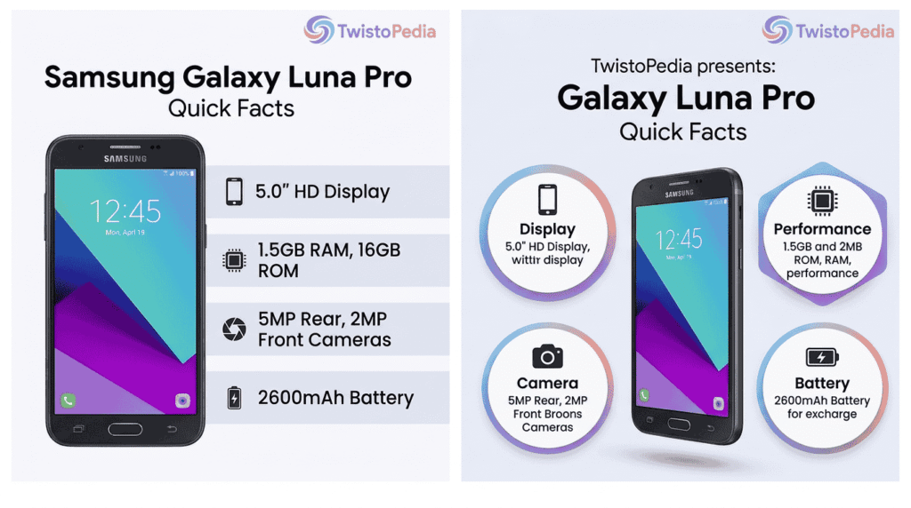 Samsung Galaxy J3 Luna Pro