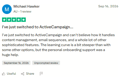 ActiveCampaign Review