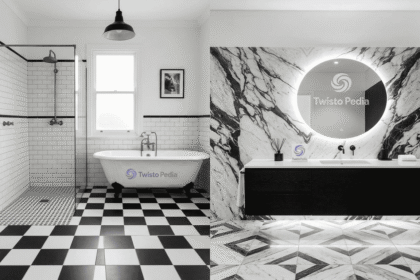 Beautiful Black And White Mosaic Tile Bathroom Designs
