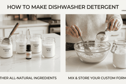 How to Make Dishwasher Detergent