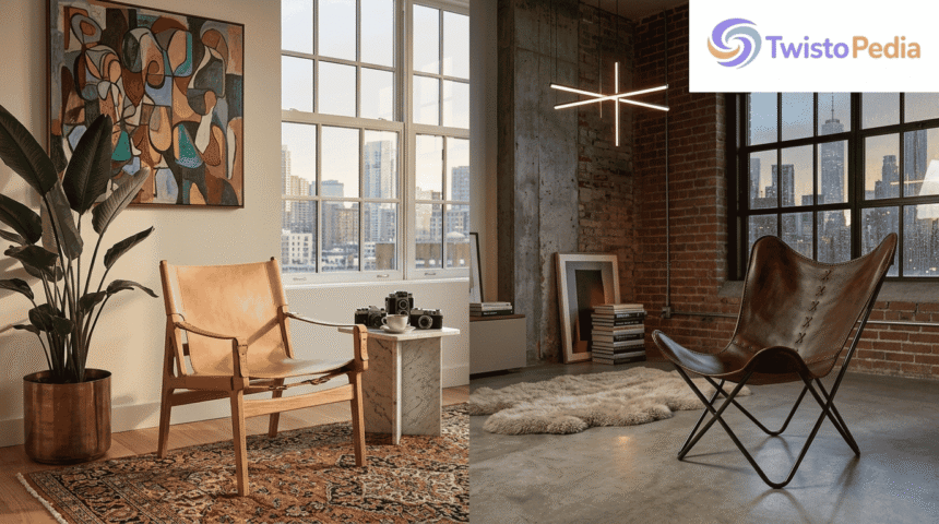 Leather Sling Chair Explained History, Types, Design & Comfort