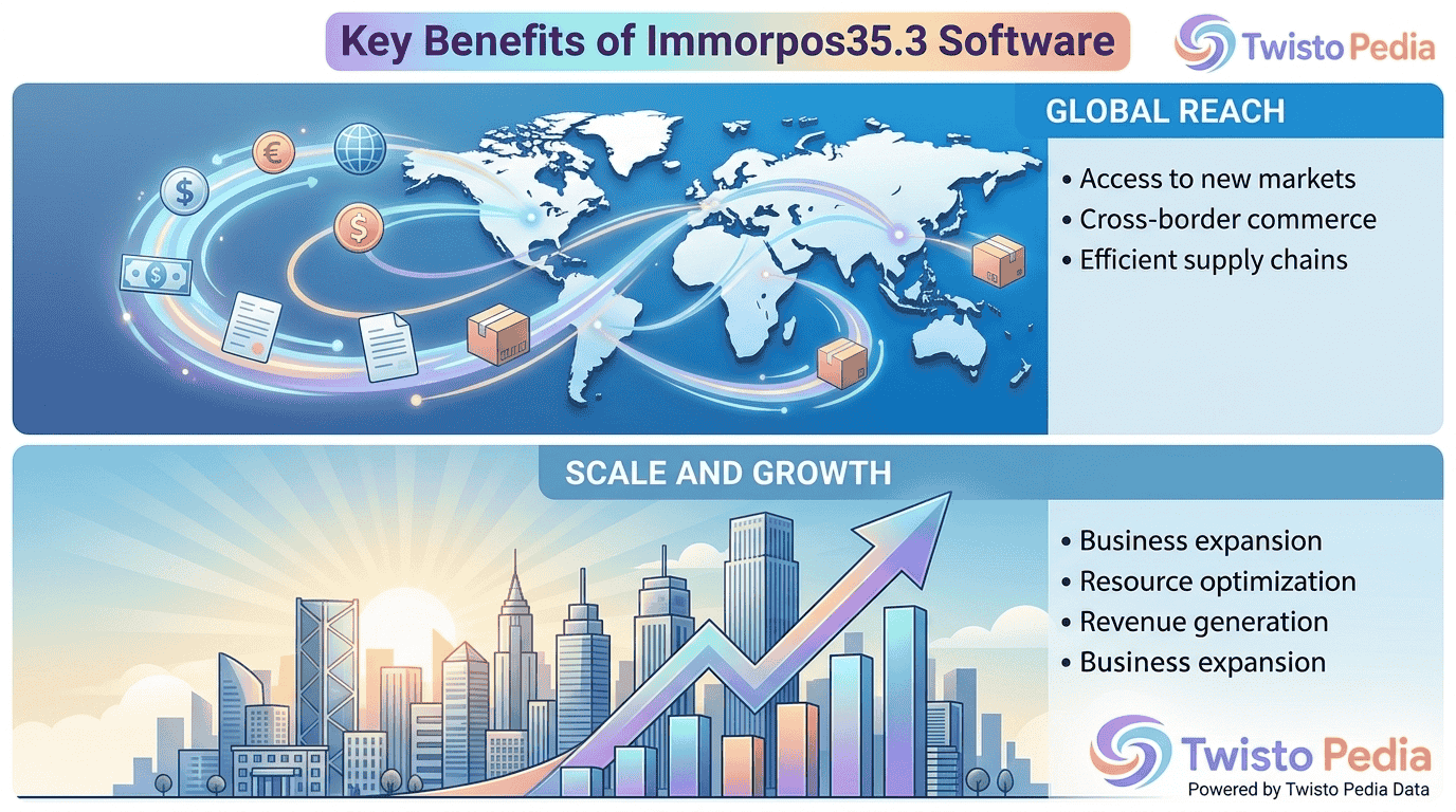 Benefits of Immorpos35.3 Software