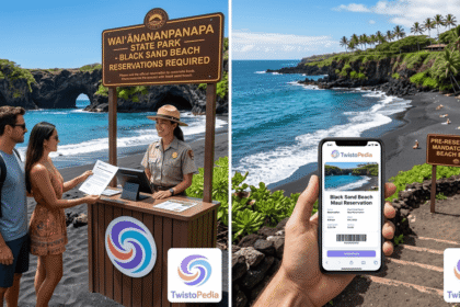 Black Sand Beach Maui Reservation