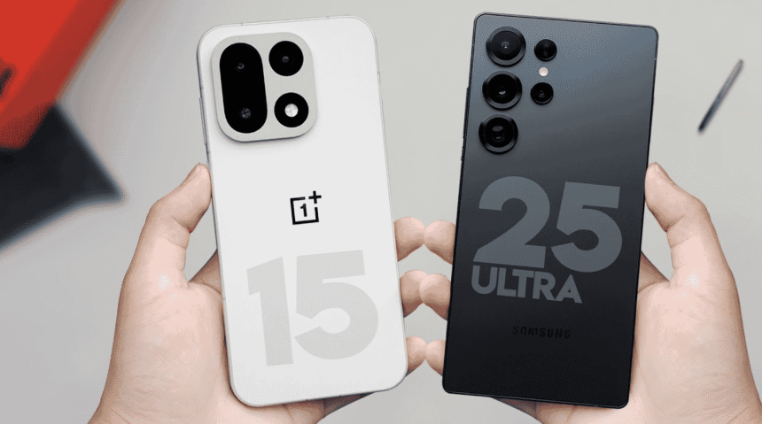 oneplus 15 vs s25 ultra